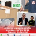 Antioquia se prepara para elecciones mañana de los Consejos Municipales de Juventud