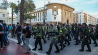 263 agentes del orden y 23 civiles resultaron heridos durante las protestas de anoche en Marruecos