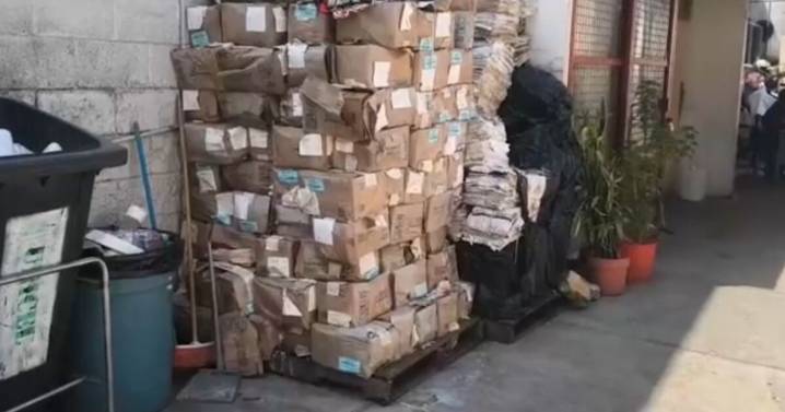 El drama en el IMSS Bienestar: desabasto en salas y montañas de medicinas caducadas en el Hospital Pediátrico La Villa