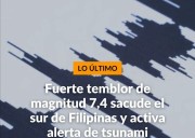 "Terremoto Devastador en Filipinas: Alerta de Tsunami y Víctimas Fatales"