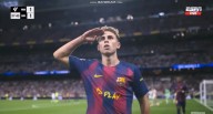 ¡Partidazo! Gol de Fermín López para el 1-1 del Barcelona vs. Real Madrid en el Bernabéu