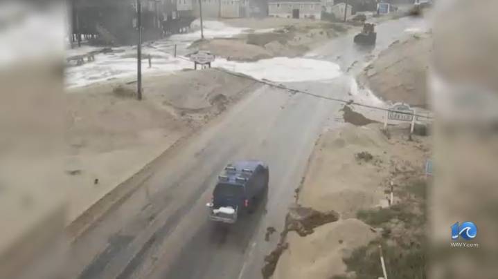 After nor'easter, NC 12 on Hatteras Island reopens