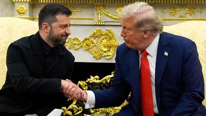 ‘They are pulling back’: Trump reiterates India not buying Russian oil during meeting with Zelenskyy