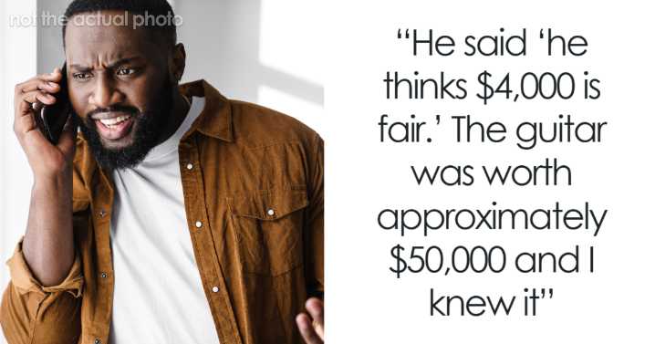 Man Buys A $50K Guitar For $4K, Refuses To Sell It Back When Seller Realizes The Truth