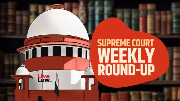Supreme Court Weekly Round-Up: October 6, 2025 To October 12, 2025