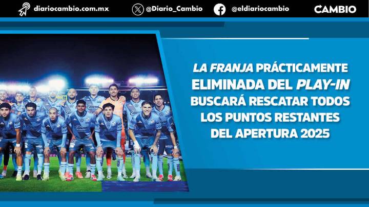 Club Puebla busca un cierre milagroso ante Juárez, Cruz Azul y León para evitar el último lugar en la tabla general