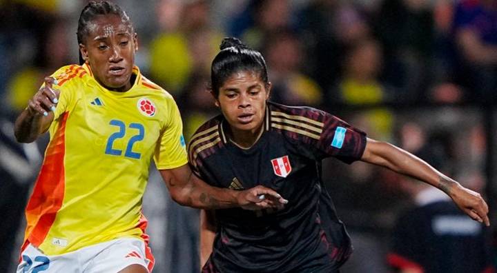 Perú perdió 4-1 ante Colombia en su debut en la Liga de Naciones Femenina