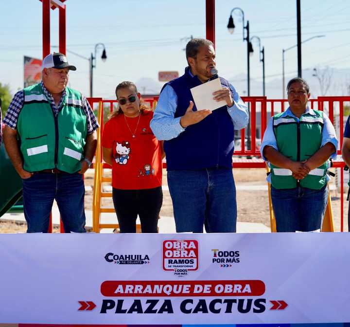 Refuerzan Manolo y Tomás obras para las familias de Ramos