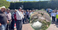 Protestan agricultores en Acámbaro contra el acueducto Solís