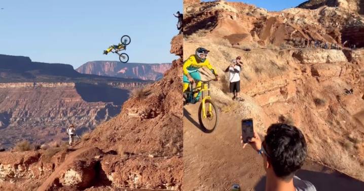 Adolf Silva sufre aterrador accidente en Red Bull Rampage al ejecutar un doble backflip