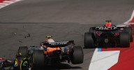 Verstappen earns easy US Grand Prix sprint win after McLaren title leaders crash out on 1st lap
