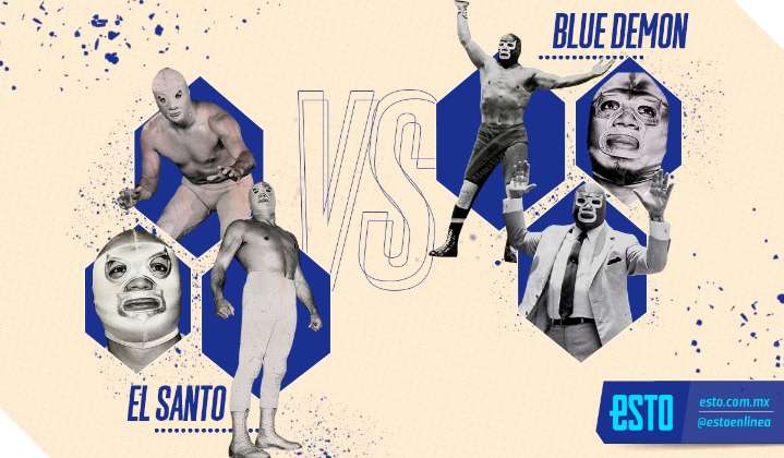 ¿Por qué El Santo y Blue Demon nunca se jugaron las máscaras? La historia de su rivalidad