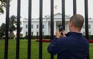 Tourists gawk, recoil at Trump’s East Wing demolition