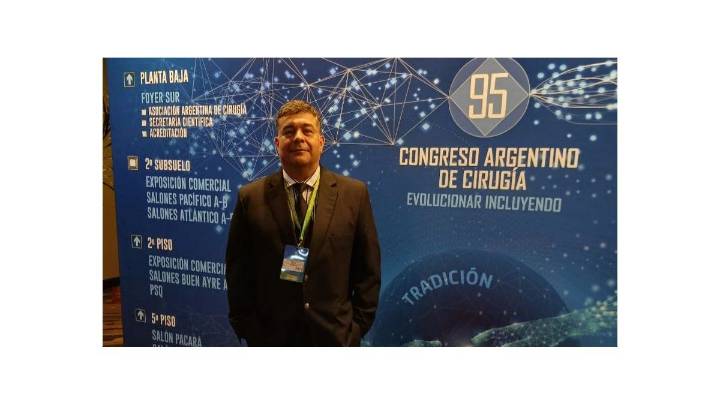 Médico catamarqueño participó en un importante congreso de cirugía en Buenos Aires