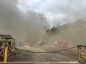 ‘Shelter In Place’: Several Hurt As Lorton Recycling Yard Blaze Shuts Down Highway (UPDATED)