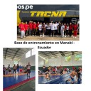BASE DE ENTRENAMIENTO DE LUCHA OLÍMPICA PERUANA EN MANABI