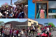 Devoción y emoción durante el paso de la Virgen del Rosario: testimonios