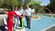 Alguazas estrena un parque acuático 'splashpark' gratuito