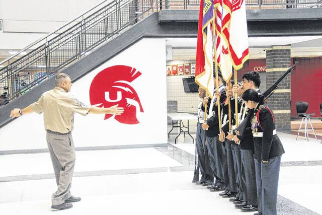Union JROTC to present colors at Panthers Game