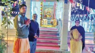 Diwali celebrated at Sharda Temple on LoC