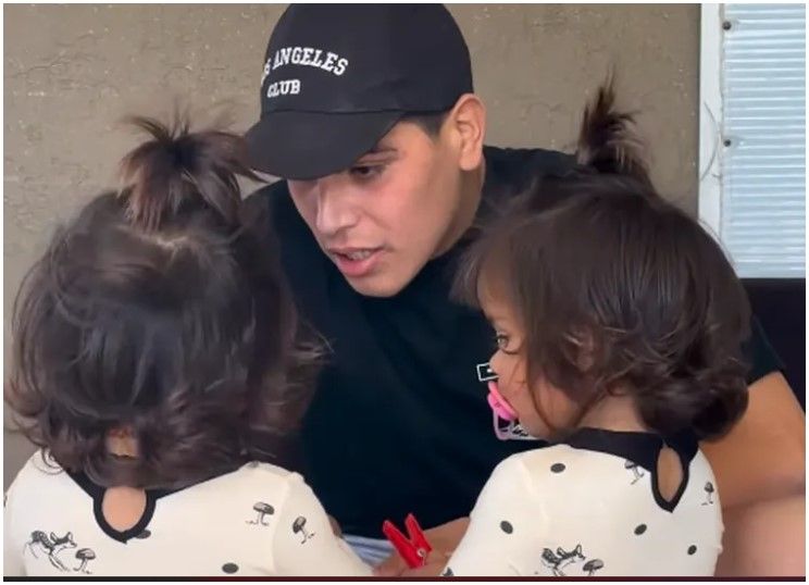 ¡Emocionante! El tierno reencuentro de Thiago Medina con sus hijas tras recibir el alta