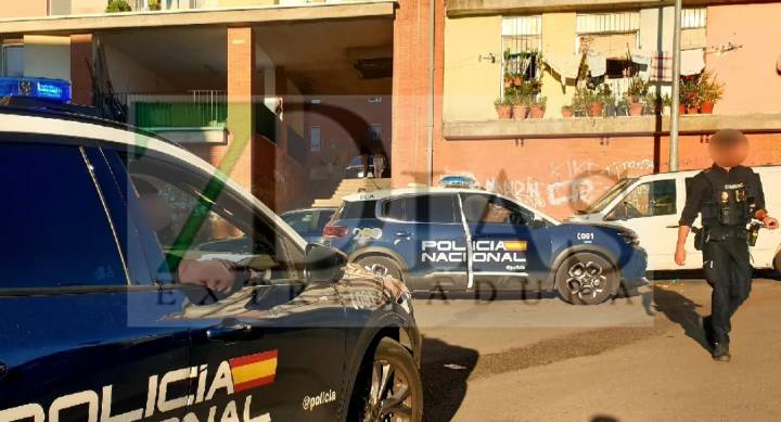 Una riña entre familias hace actuar a la Policía Nacional en Badajoz