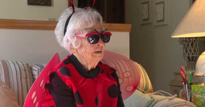 100-year-old Wichita woman shows there is no age limit on Halloween spirit