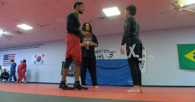 Local wrestling coach who lost his vision hopes to inspire others through the sport