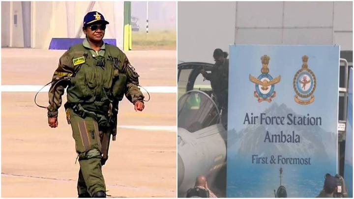 President Droupadi Murmu completes historic Rafale sortie, receives guard of honour