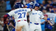 Azulejos de Toronto picaron adelante en el primer juego de la Serie Mundial