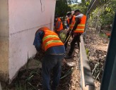 Retira SCOP más de 4 mil toneladas de tierra y escombro tras inundaciones en Casas Grandes