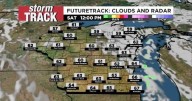 Sunny and Cooler Saturday