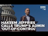 Democratic leader Hakeem Jeffries speaks on government shutdown, that may become longest in history
