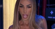 Katie Price bursts over crop top as she battles health fears and cancer scare