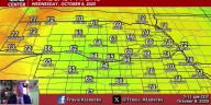 Once more fall-like day before the warmer weather returns