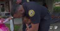 Community Connection: Opelousas officers join families for a safe Halloween night