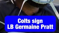 Colts sign LB Germaine Pratt