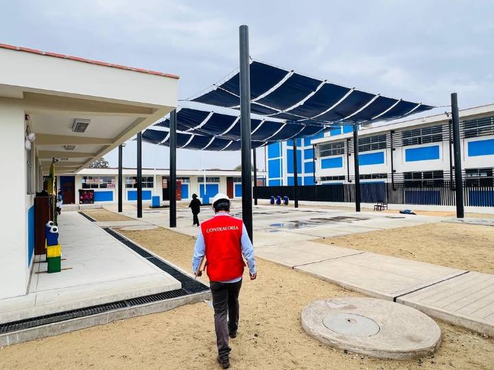 Piura: Contraloría identifica deficiencias en colegio de La Unión recepcionado hace un mes
