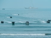 Taiwan records 10 PLA aircraft sorties, 5 PLAN vessels