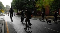Naked bike riders protest Trump administration in Portland
