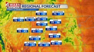 Sunshine and warm temperatures hang tough through the end of the week