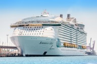 Massive 9,000 Passenger Cruise Ship Stranded in New Jersey As Nor'Easter Churns Atlantic Ocean