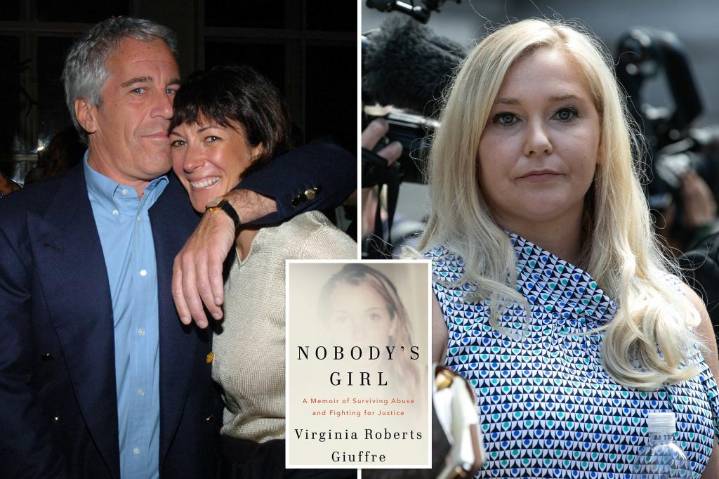 Maxwell, Epstein pleaded for Virginia Giuffre to 'have our baby,' she wrote in memoir