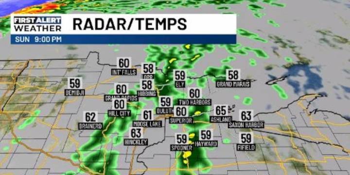 Showers Sunday may not add up to much, next rain chance hits Thursday