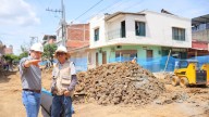 Alcalde de Cali, Alejandro Eder, revisó los avances de la Ruta de la Salsa, que entra en su fase clave en el barrio Obrero