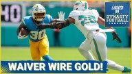 Top Waiver Wire Pickups Ahead of Week 7 | Is Kimani Vidal Worth Entire FAAB Budget?