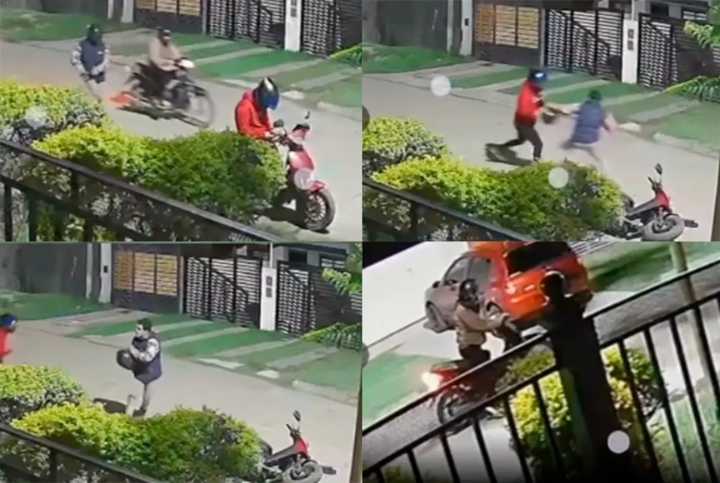 Intentaron apuñalar a un hombre para robarle la moto en Paraná