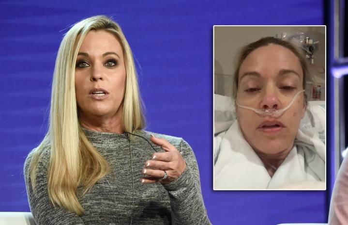 Kate Gosselin tells fans her dog broke her leg