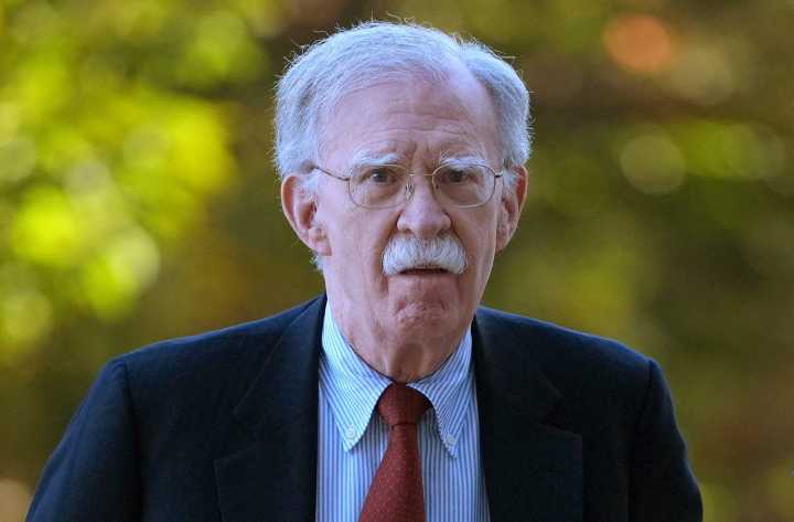 John Bolton at federal courthouse for 1st court appearance following indictment