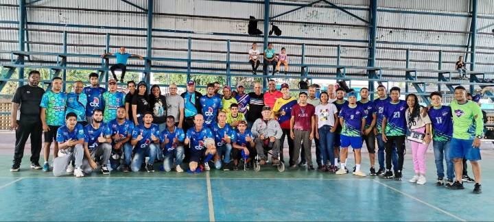 Cedeño celebró primer encuentro de selecciones de Fútbol Sala Sordo Olímpico
